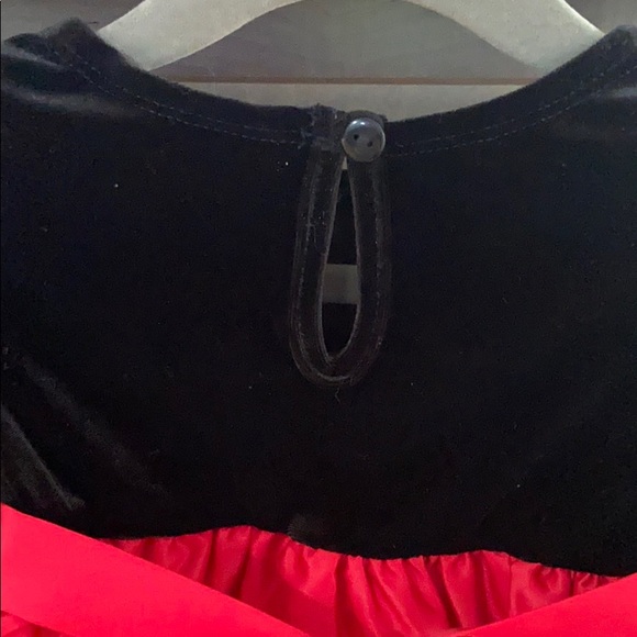 Velvet and Satin Dress - Picture 3 of 6